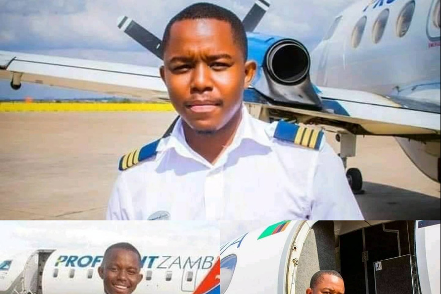 Kalenga Kamwendo le plus jeune pilote de ligne d'Afrique